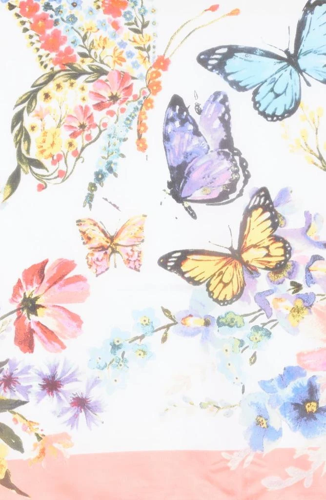 商品Vince Camuto|Butterfly Garden Print Square Scarf,价格¥93,第2张图片详细描述