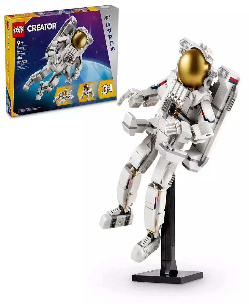 商品LEGO|LEGO Creator 3 in 1 Space Astronaut Toy Set, Science Toy 31152,价格¥329,第1张图片