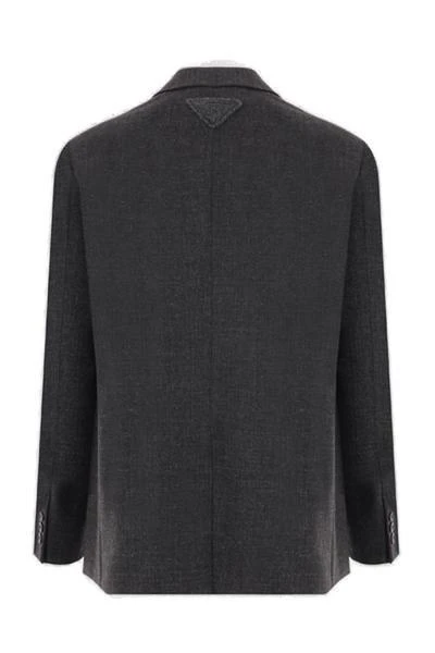 商品Prada|Prada Single-Breasted Layered Blazer,价格¥22891,第2张图片详细描述