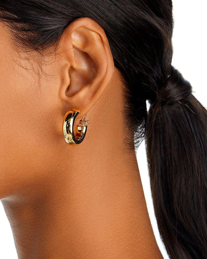 商品Bloomingdale's|Polished Wide Hoop Earrings in 14K Yellow Gold,价格¥22384,第2张图片详细描述