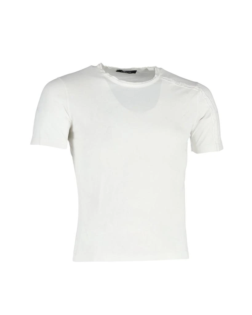 商品[二手商品] Versace|Versace Plain Crewneck T-Shirt in White Cotton,价格¥648,第1张图片