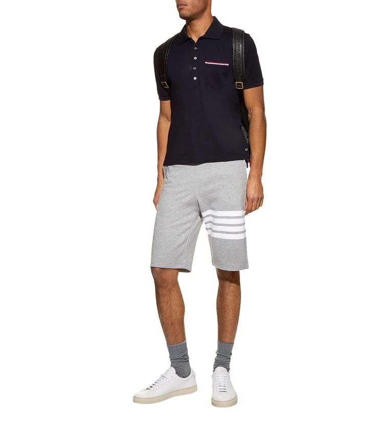 商品Thom Browne|Three Stripe Polo 短袖,价格¥2944,第3张图片详细描述