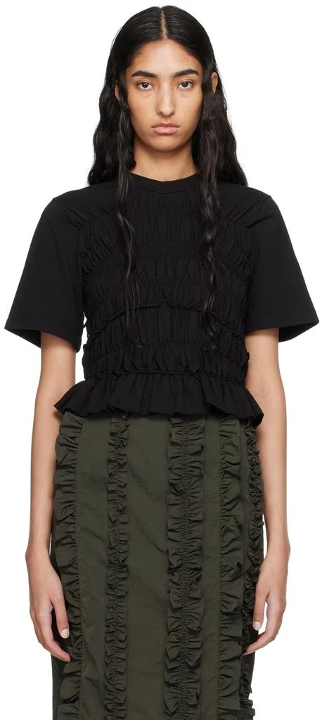 商品CECILIE BAHNSEN|Black Oasis T-Shirt,价格¥2237,第1张图片