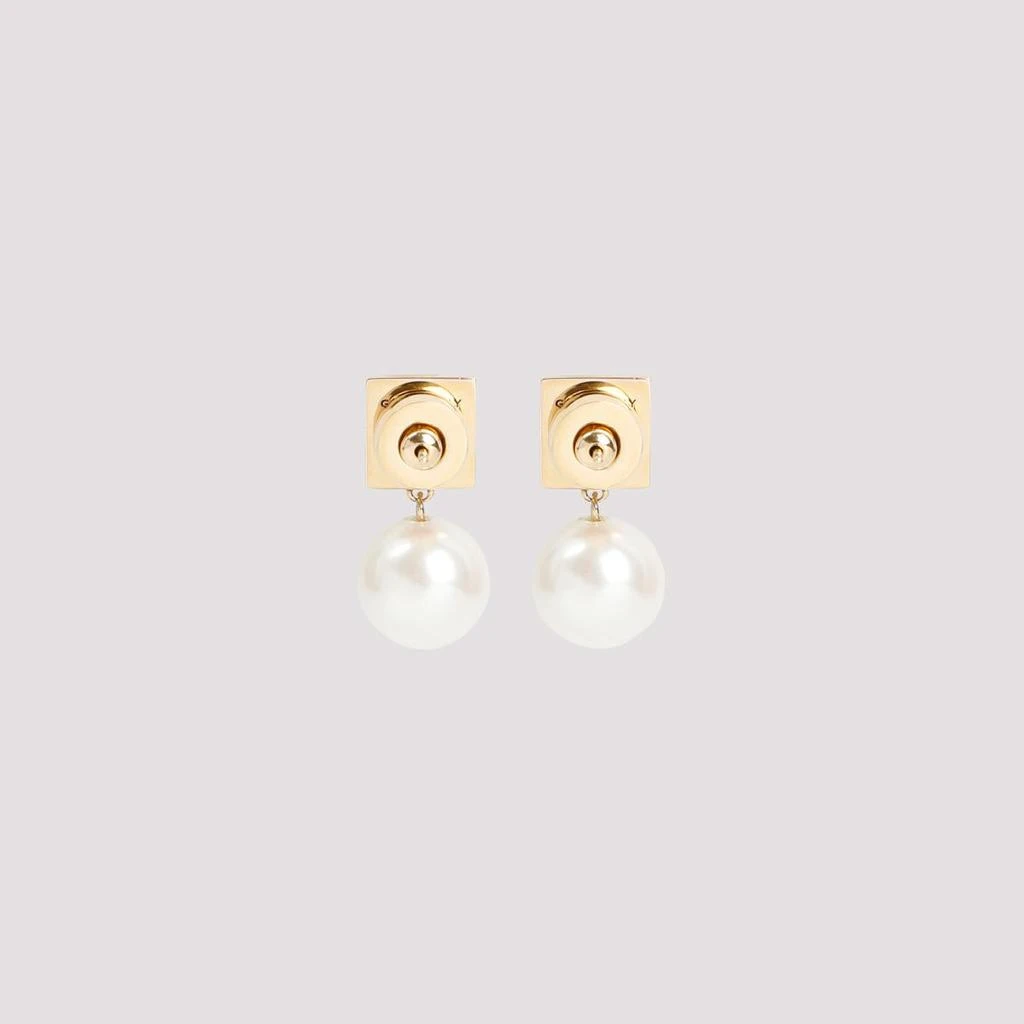 商品Givenchy|GIVENCHY  4G PEARL EARRINGS JEWELLERY,价格¥2337,第2张图片详细描述