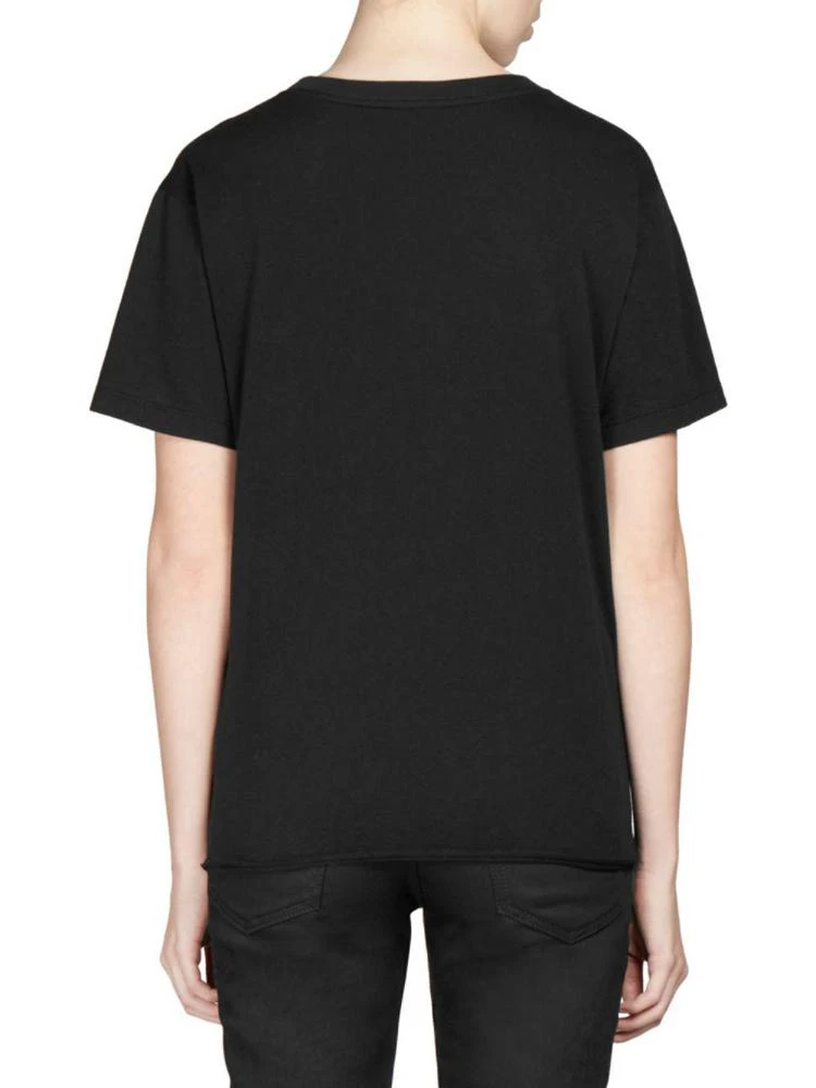 商品Yves Saint Laurent|Saint Laurent - Cotton Star Print T-Shirt,价格¥3136,第2张图片详细描述
