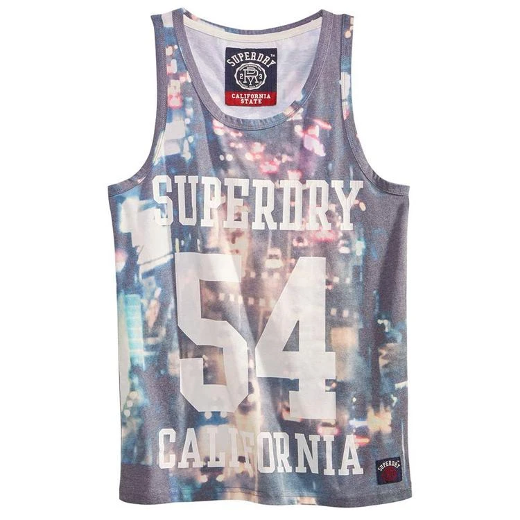 商品Superdry|Men's Graphic-Print Tank Top,价格¥135,第3张图片详细描述