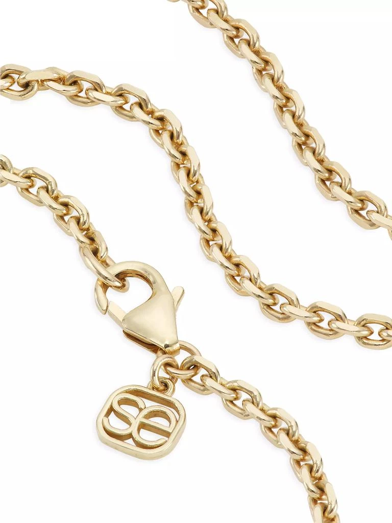商品Sydney Evan|Multi-Charm 14K Gold & Diamond Necklace,价格¥56464,第3张图片详细描述