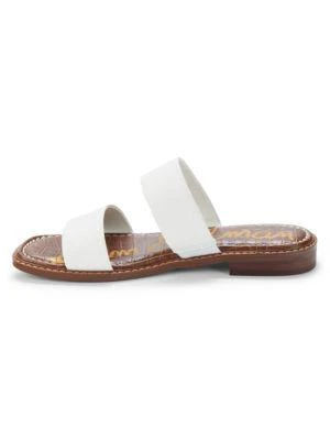 商品Sam Edelman|Linnie Leather Flat Sandals,价格¥413,第4张图片详细描述