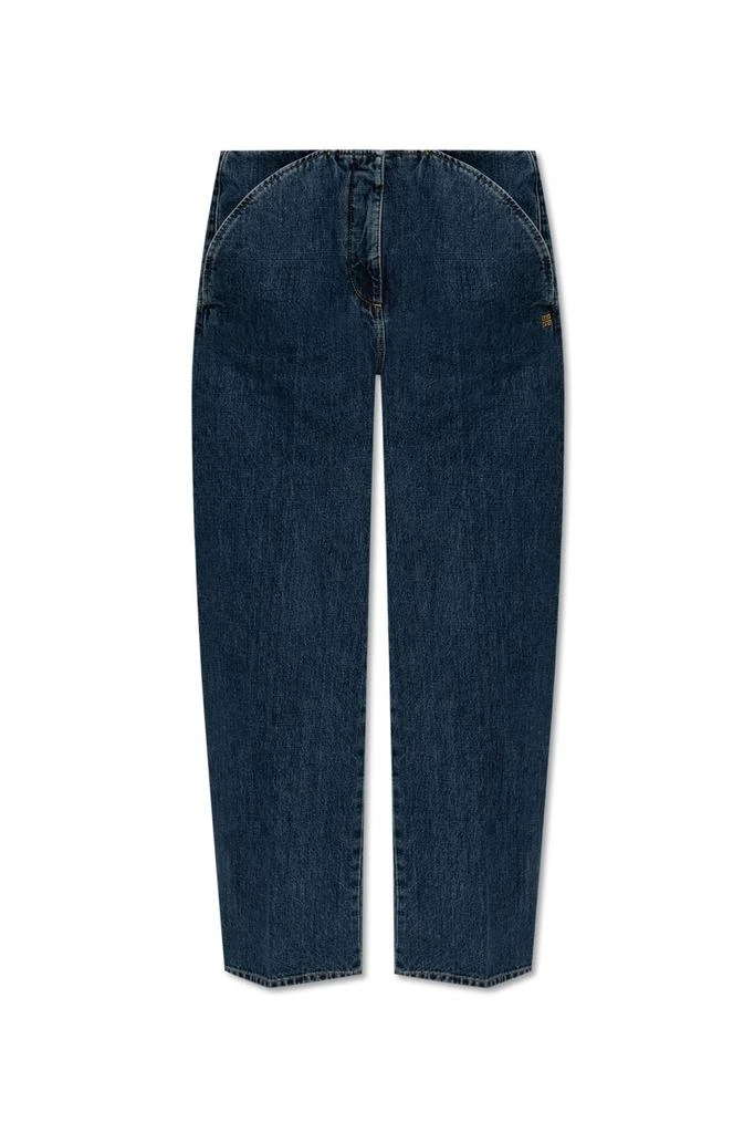 商品Givenchy|Givenchy 4G Embroidered Straight-Leg Jeans,价格¥5930,第1张图片