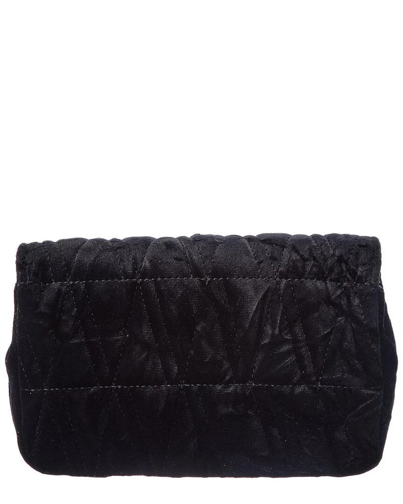 商品Versace|Versace Virtus Mini Velvet Shoulder Bag,价格¥5723,第2张图片详细描述