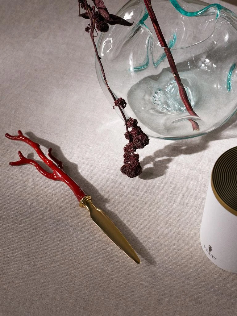 商品L’Objet|Coral-handle metal letter opener,价格¥1387,第2张图片详细描述