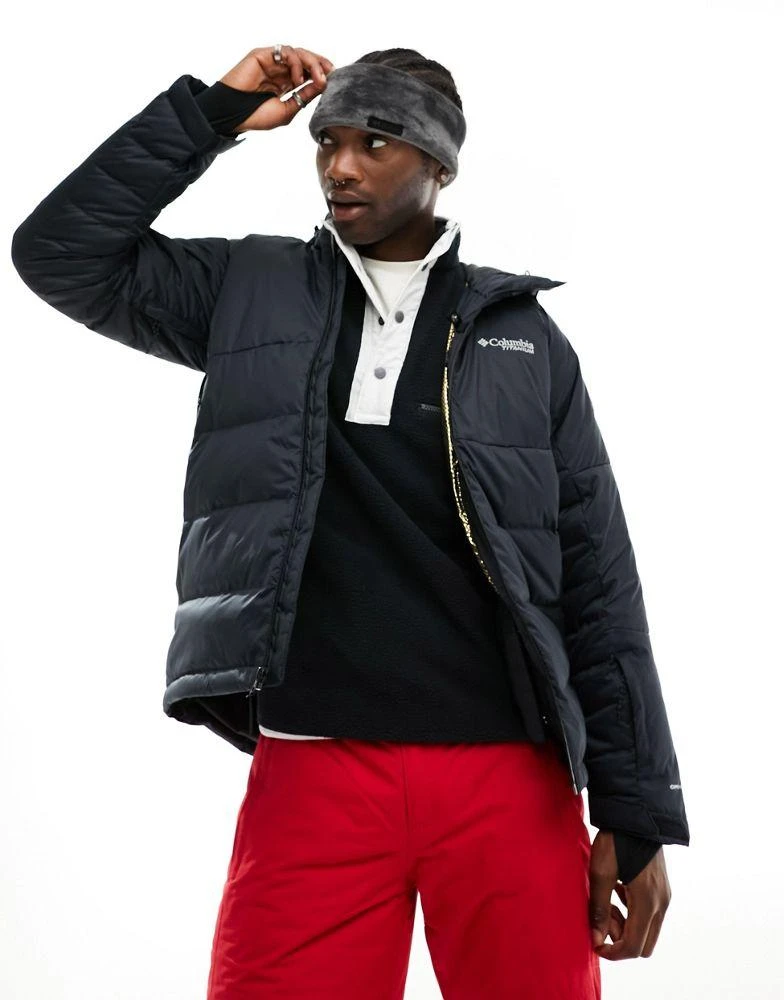 商品Columbia|Columbia Roaring Fork down ski jacket in black,价格¥2608,第1张图片