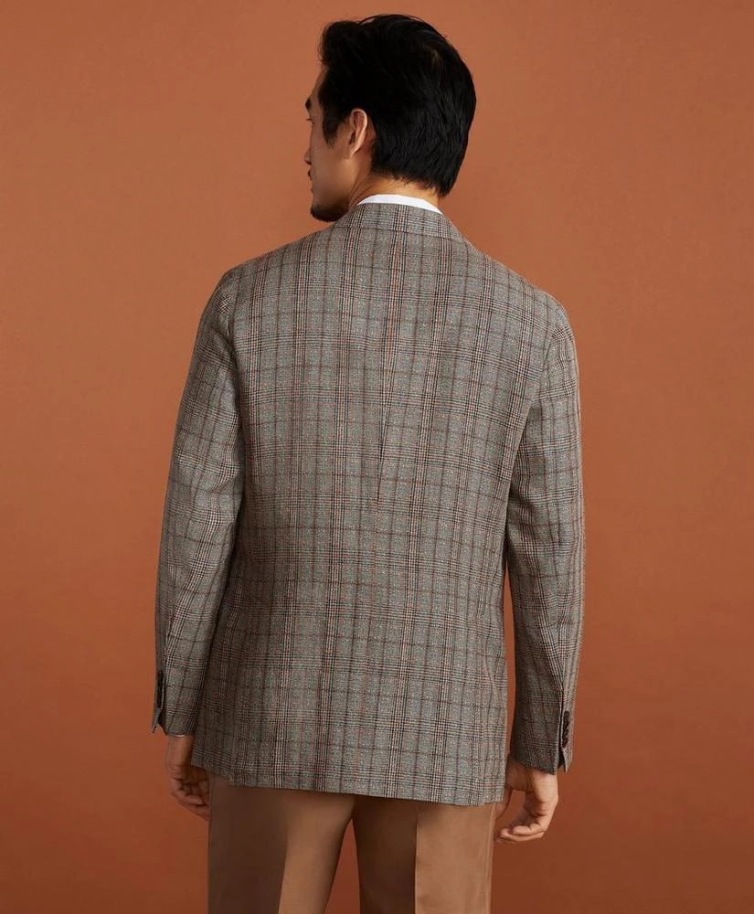 商品Brooks Brothers|Golden Fleece® BrooksCloud™ Hemp-Wool Plaid Sport Coat,价格¥4072,第4张图片详细描述