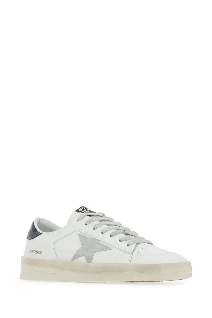 商品Golden Goose|White leather Stardan sneakers,价格¥3733,第1张图片