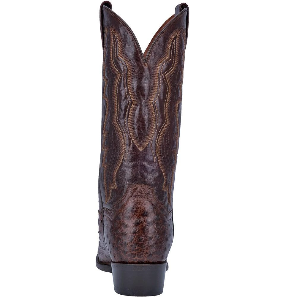 商品Dan Post Boots|Pershing Ostrich Round Toe Cowboy Boots,价格¥3543,第3张图片详细描述