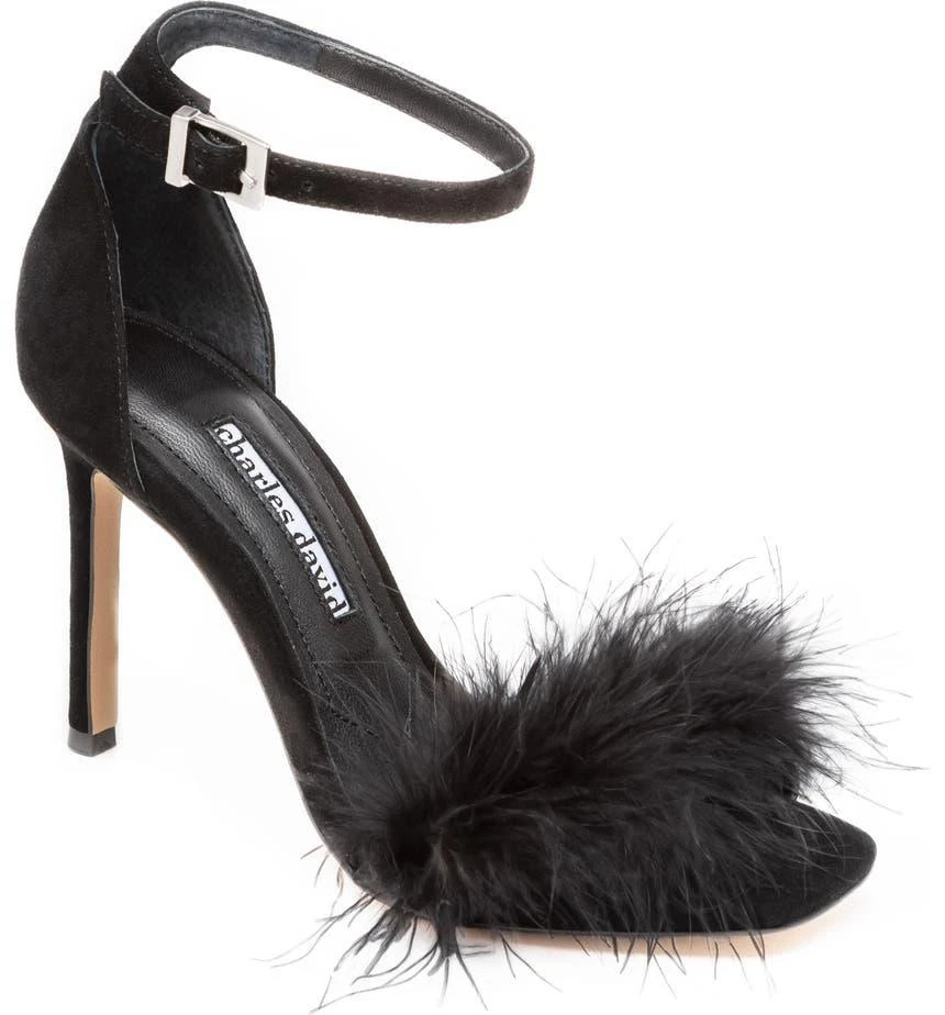 商品Charles David|Esquire Feather Sandal,价格¥447,第1张图片