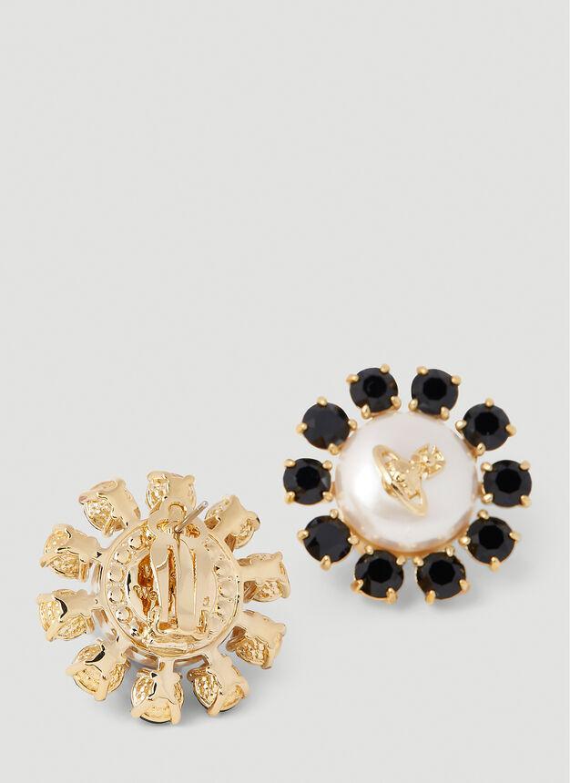 商品Vivienne Westwood|Floealla Earrings in Cream,价格¥1262,第6张图片详细描述