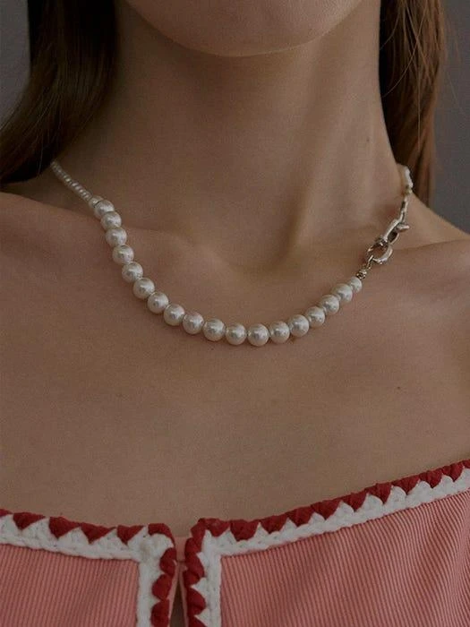 商品S_S.IL|Knot Orb Pearl Collar,价格¥1252,第2张图片详细描述