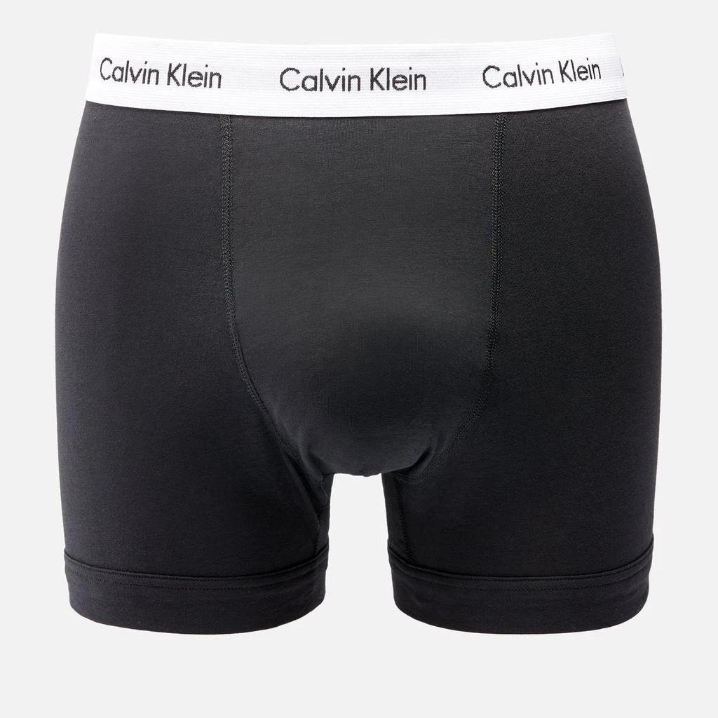 商品Calvin Klein|Calvin Klein Cotton Stretch 3-Pack Trunks,价格¥407,第2张图片详细描述