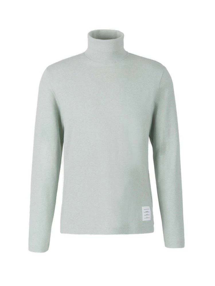 商品Thom Browne|Thom Browne Logo Patch Turtleneck Knit Jumper,价格¥2583,第1张图片