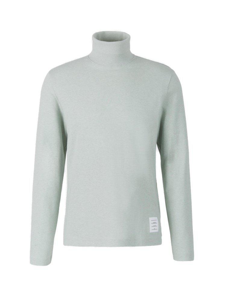 商品Thom Browne|Thom Browne Logo Patch Turtleneck Knit Jumper,价格¥2509,第1张图片