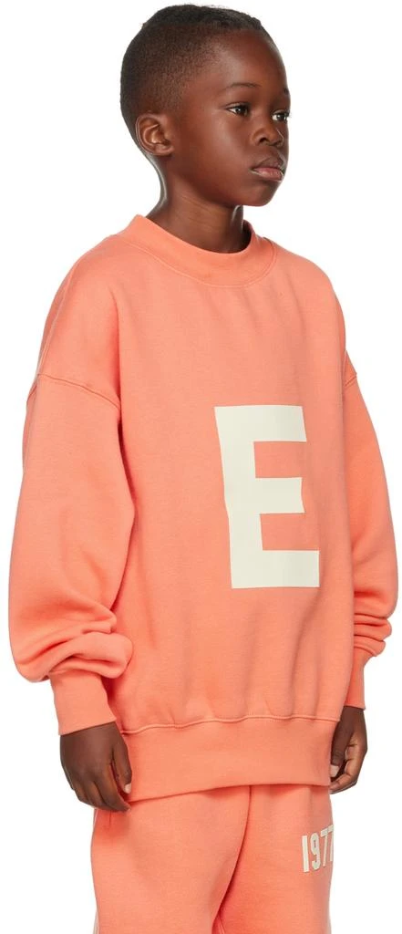 商品Essentials|Kids Pink Logo Sweatshirt,价格¥291,第2张图片详细描述