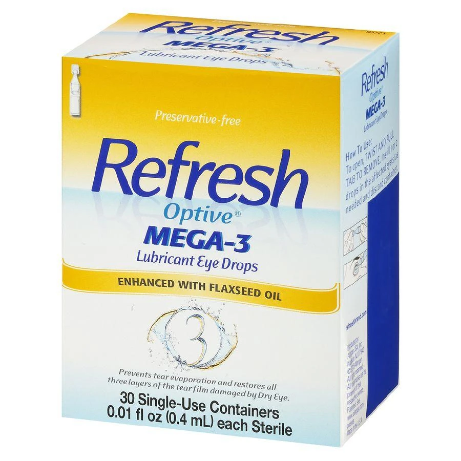 商品Refresh|Mega-3 Lubricant Eye Drops Preservative-Free,价格¥162,第5张图片详细描述