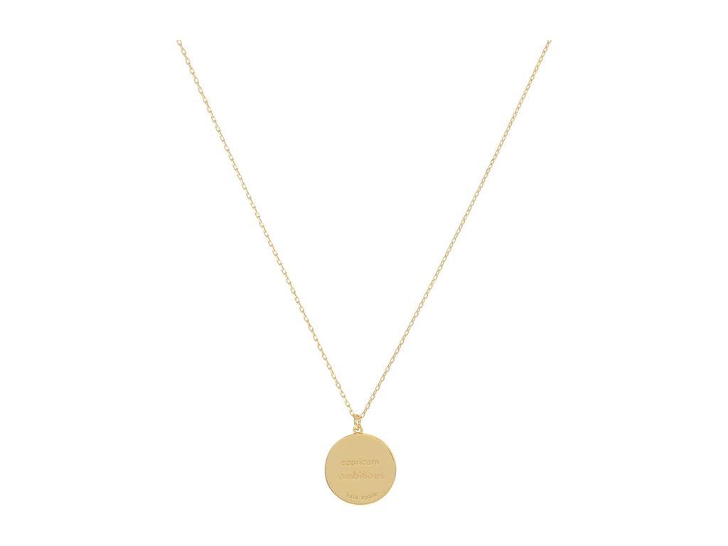 商品Kate Spade|In The Stars Mother-of-Pearl Capricorn Pendant Necklace,价格¥430,第5张图片详细描述