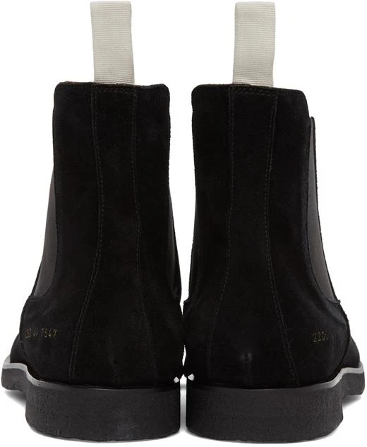 商品Common Projects|Black Suede Chelsea Boots,价格¥3537,第4张图片详细描述