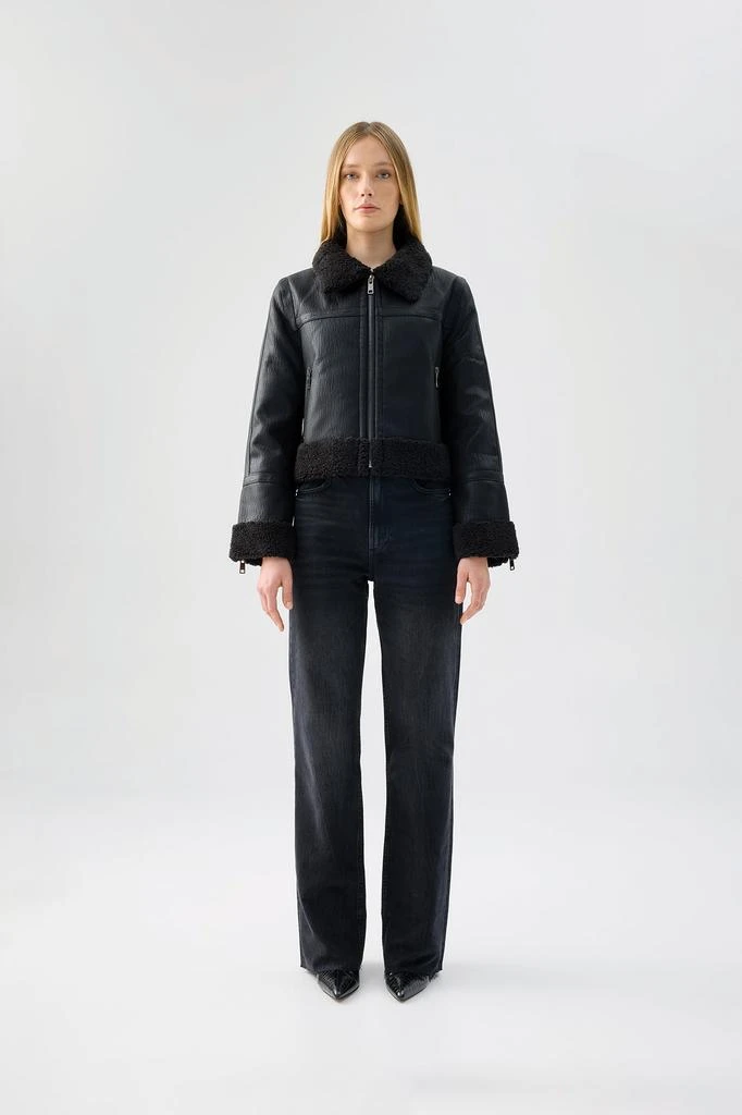 商品Unreal Fur|Berlin Cropped Jacket,价格¥1436,第1张图片