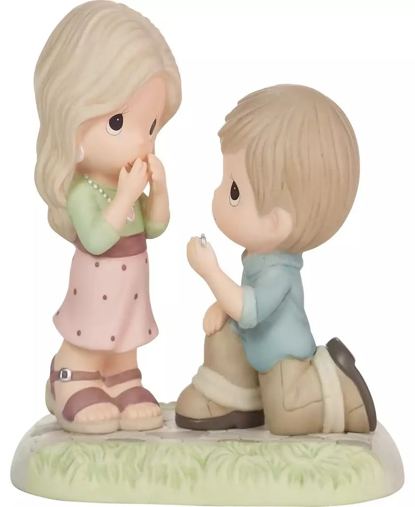 商品Precious Moments|222007 Will You Be Mine Bisque Porcelain Figurine,价格¥752,第1张图片