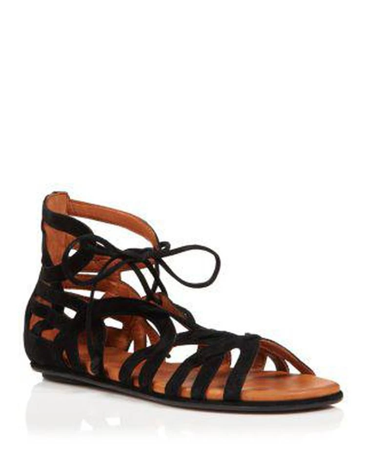 商品Gentle Souls|Women's Break My Heart Nubuck Lace Up Sandals,价格¥1197,第1张图片