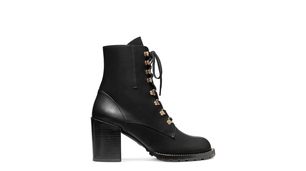 商品Stuart Weitzman|Kolbie Chain Block Bootie,价格¥2868,第1张图片