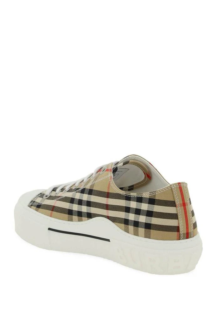 商品Burberry|Burberry vintage check canvas sneakers,价格¥4110,第3张图片详细描述