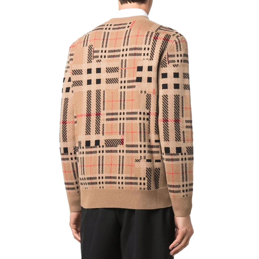 BURBERRY 米黄色男士针织衫/毛衣 8045523 商品