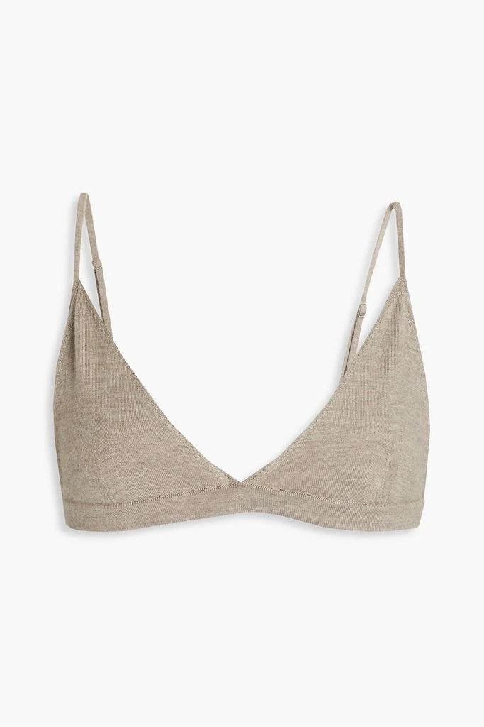 商品Joseph|Mélange cashmere-blend bra top,价格¥555,第1张图片