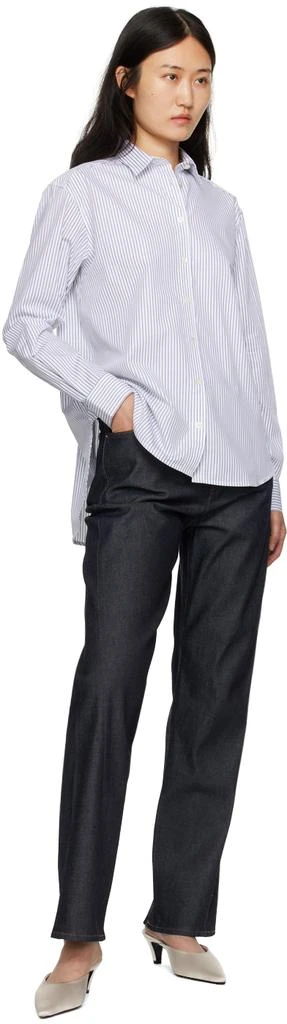 商品Totême|Navy Twisted Seam Jeans,价格¥3038,第4张图片详细描述