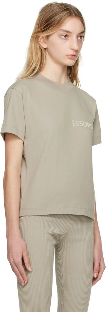 商品Essentials|2023春季新款 女款 灰色圆领 T 恤,价格¥218,第2张图片详细描述