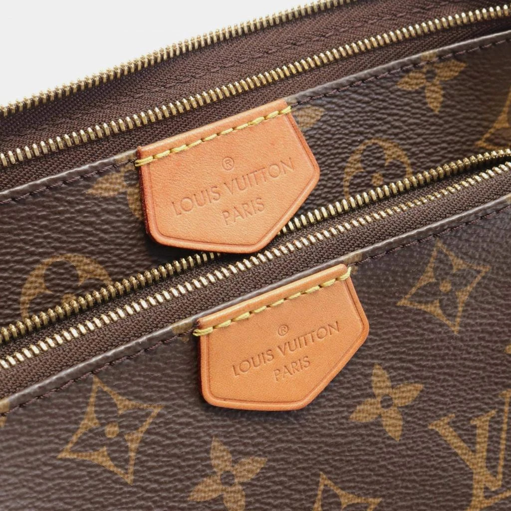 商品[二手商品] Louis Vuitton|Louis Vuitton Pochette Coated Canvas Monogram  Brown Khaki Shoulder Bag,价格¥23341,第5张图片详细描述