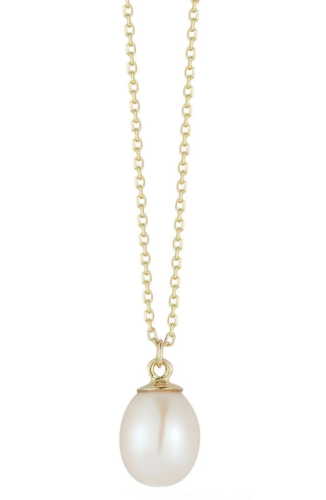 商品Ember Fine Jewelry|14K Gold 6.5mm Pearl Pendant Necklace,价格¥2922,第1张图片