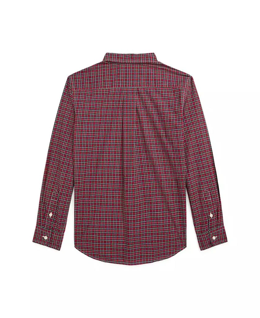 商品Ralph Lauren|Big Boys Gingham Cotton Poplin Shirt,价格¥259,第3张图片详细描述