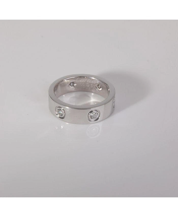 商品[二手商品] Cartier|Love 18K White Gold Ring,价格¥21390,第3张图片详细描述