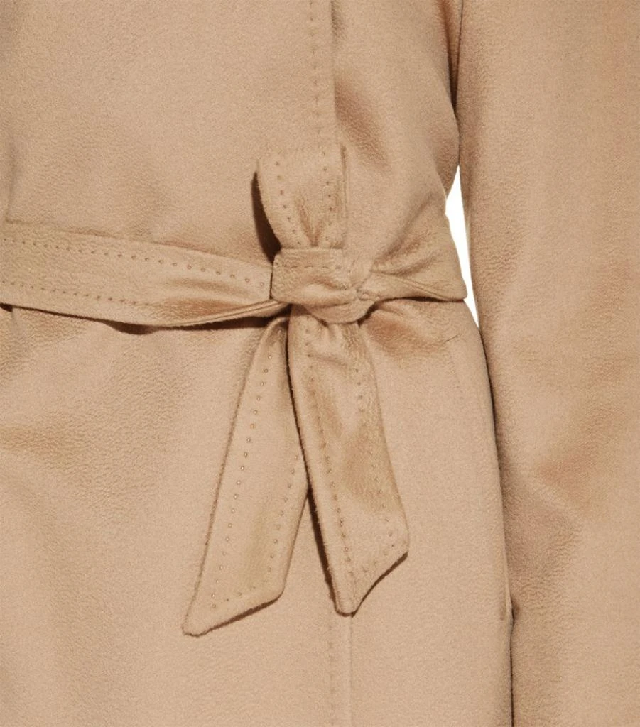 商品Max Mara|狐狸毛领浴袍式大衣,价格¥10236,第4张图片详细描述