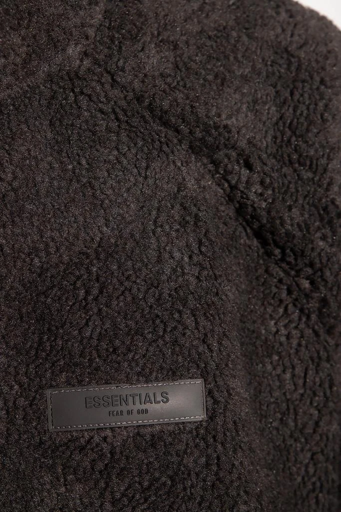 商品Essentials|Fear Of God Essentials Logo Patch Fleece Sweatshirt,价格¥1149,第5张图片详细描述