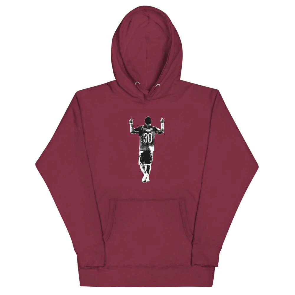 商品The Messi Store|MESSI Silhouette #30 Graphic Hoodie,价格¥559,第3张图片详细描述