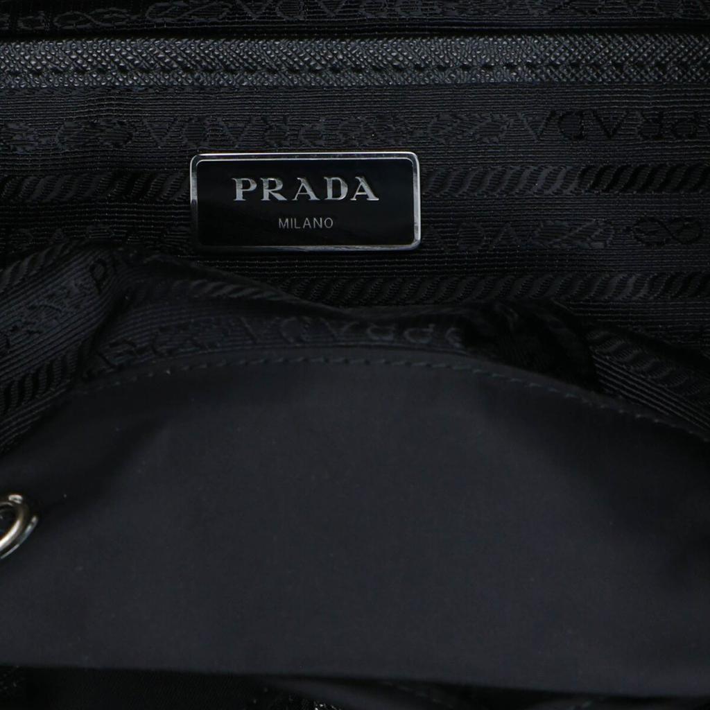 PRADA logo-plaque backpack商品第4张图片规格展示