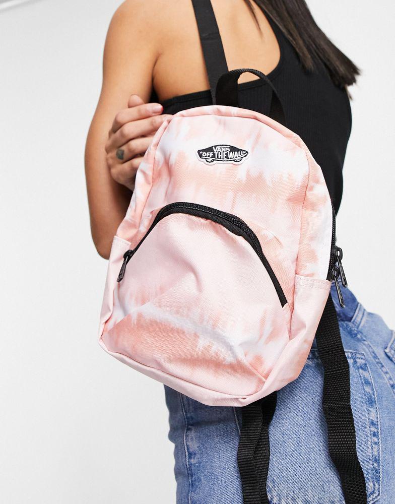 Vans Got This mini backpack in pink tie dye商品第1张图片规格展示