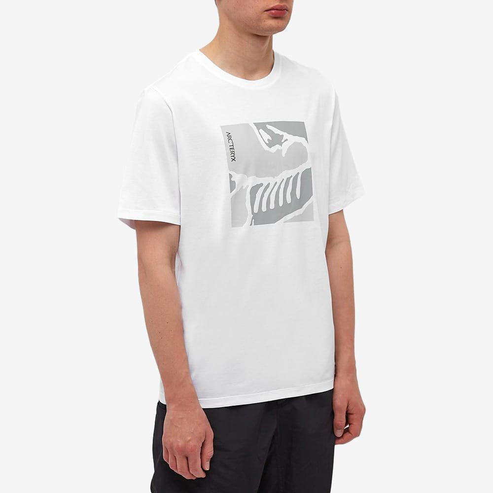 商品Arc'teryx|男款 始祖鸟 Skeletile系列 徽式T恤 白色,价格¥406,第4张图片详细描述