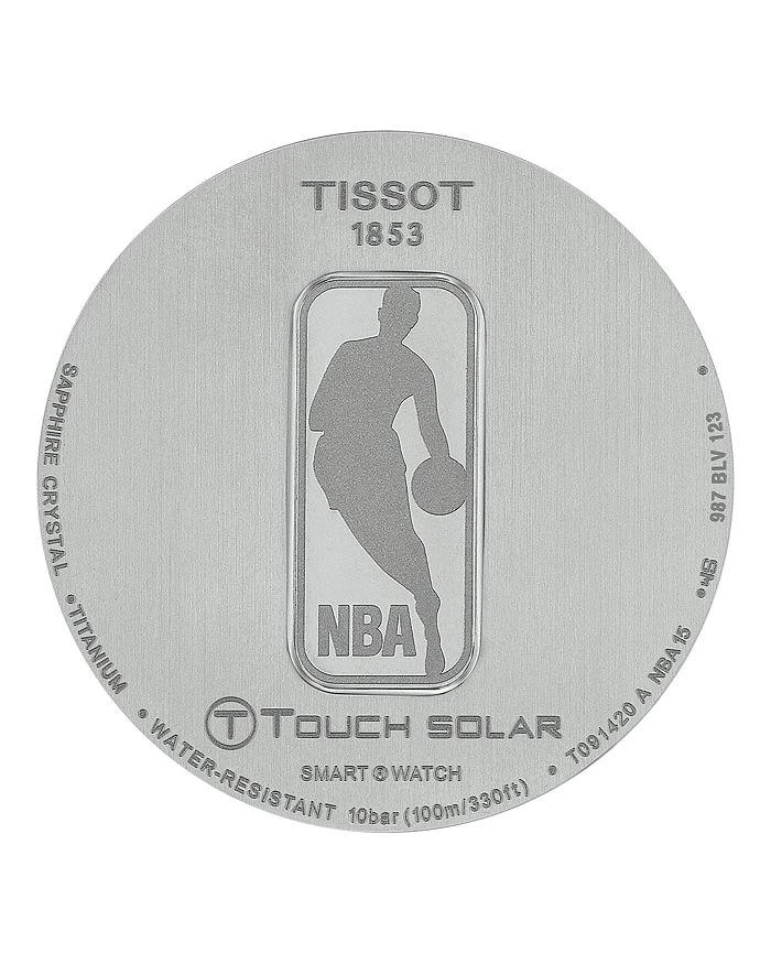 商品Tissot|NBA系列橡胶带触屏石英男表 45mm,价格¥8035,第3张图片详细描述