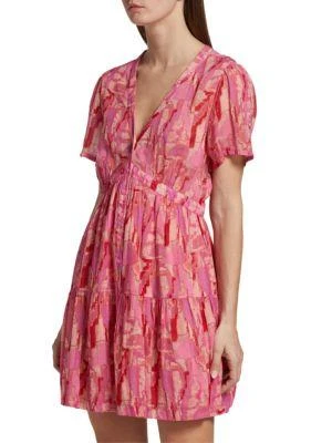 商品ba&sh|Talita Tiered Mini Dress,价格¥740,第3张图片详细描述